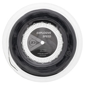Explosive Speed Black 16G Tennis String Reel-Strings-Dunlop-93445-DEFAULT-L-Tennis Express