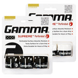 Supreme Perforated Overgrip 3 Pack-Accessories-Gamma-93816-DEFAULT-L-Tennis Express