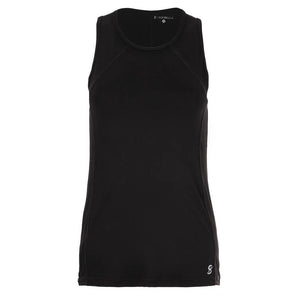 Women's UV Tennis Tank-Apparel-Sofibella-94199-BLACK-L-Tennis Express