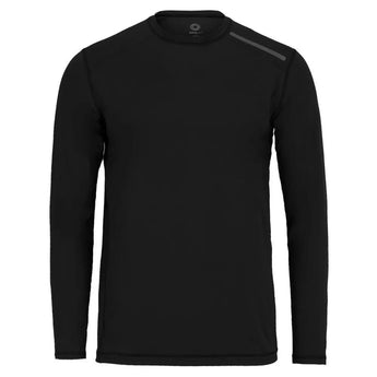 Men's Jet Tee Long Sleeve Tennis Top-Apparel-BloqUV-94322-BLACK-L_89376a5c-2c72-4054-8b55-0b9b4172e23e-Tennis Express