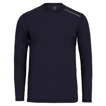 Men's Jet Tee Long Sleeve Tennis Top-Apparel-BloqUV-94322-NAVY-L-Tennis Express