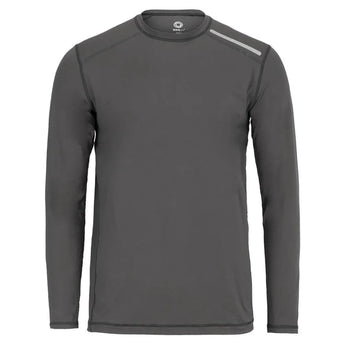 Men's Jet Tee Long Sleeve Tennis Top-Apparel-BloqUV-94322-SMOKE-L-Tennis Express