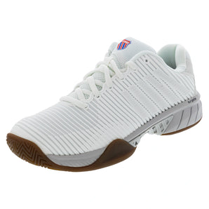 Women's Hypercourt Express 2 Indoor Pickleball Shoes Bright White and Gum,Footwear,K-Swiss,5,,Tennis Express,94397-954F24copy