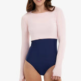 Women's Tennis Crop Top-Apparel-BloqUV-94397-TICKLE_ME_PINK-L-Tennis Express