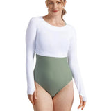 Women's Tennis Crop Top-Apparel-BloqUV-94398-WHITE-L-Tennis Express