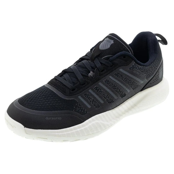 Women's Ultra Court Pickleball Shoes Black and Snow White-Footwear-K-Swiss-94405-013S25-Tennis Express