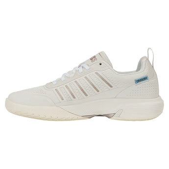 Women's Ultra Court Pickleball Shoes Blanc de Blanc and Rose Gold,Footwear,K-Swiss,,,Tennis Express,94405-118-3