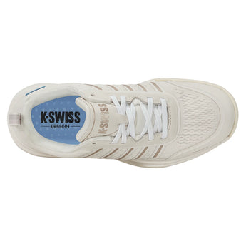 Women's Ultra Court Pickleball Shoes Blanc de Blanc and Rose Gold,Footwear,K-Swiss,,,Tennis Express,94405-118-4