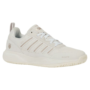 Women's Ultra Court Pickleball Shoes Blanc de Blanc and Rose Gold,Footwear,K-Swiss,Blanc de Blanc/Rose Gold,5,Tennis Express,94405-118