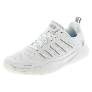 Women's Ultra Court Pickleball Shoes Blanc de Blanc and Rose Gold,Footwear,K-Swiss,Blanc de Blanc/Rose Gold,5,Tennis Express,94405-118F26copy