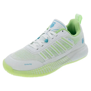 Women's Ultra Court Pickleball Shoes Bit of Blue and Paradise Green-Footwear-K-Swiss-94405-964U25copy-Tennis Express