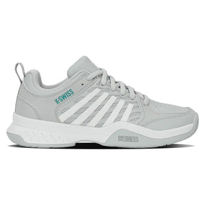 Women's Court Express 2 Tennis Shoes Glacier Gray and White,Footwear,K-Swiss,,,Tennis Express,94428-079F26-1