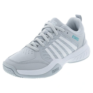 Women's Court Express 2 Tennis Shoes Glacier Gray and White,Footwear,K-Swiss,Glacier Gray/White,5,Tennis Express,94428-079F26copy