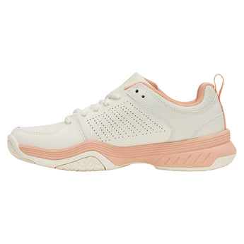 Women's Court Express 2 Tennis Shoes Egret and Peach Parfait,Footwear,K-Swiss,,,Tennis Express,94428-150U26-2