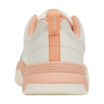 Women's Court Express 2 Tennis Shoes Egret and Peach Parfait,Footwear,K-Swiss,,,Tennis Express,94428-150U26-5