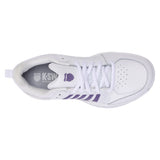Women's Court Express 2 Tennis Shoes White and Purple Haze-Footwear-K-Swiss-94428-151.01-3-Tennis Express
