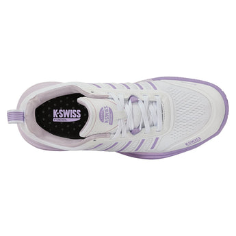 Women's Ultra Court Padel Shoes White and Orchid Hush,Footwear,K-Swiss,,,Tennis Express,94436-160F26-3
