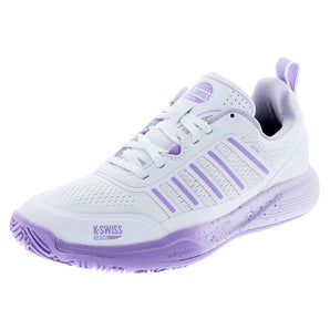 Women's Ultra Court Padel Shoes White and Orchid Hush,Footwear,K-Swiss,White/Orchid Hush,5,Tennis Express,94436-160F26copy_9af5a303-3842-49c9-8ed3-293342a1e063