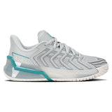 Women's Ultrashot 4 Tennis Shoes Glacier Gray and Baltic,Footwear,K-Swiss,,,Tennis Express,94437-019F26-1