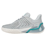 Women's Ultrashot 4 Tennis Shoes Glacier Gray and Baltic,Footwear,K-Swiss,,,Tennis Express,94437-019F26-2