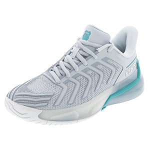 Women's Ultrashot 4 Tennis Shoes Glacier Gray and Baltic,Footwear,K-Swiss,Glacier Gray/Baltic,5,Tennis Express,94437-019F26copy_d2a2e631-d046-4e47-87d7-92ae4a5ef456