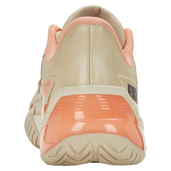 Women's Ultrashot 4 Tennis Shoes Whitecap Gray and Peach Parfait-Footwear-K-Swiss-94437-076U26-4-Tennis Express