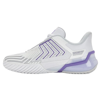 Women's Ultrashot 4 Tennis Shoes White and Lunar Rock-Footwear-K-Swiss-94437-147-1-Tennis Express