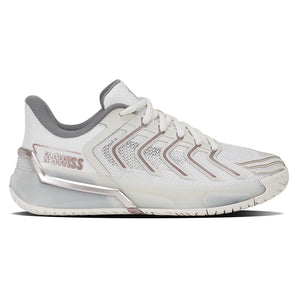 Women's Ultrashot 4 Tennis Shoes Blanc de Blanc and Rose Gold,Footwear,K-Swiss,,,Tennis Express,94437-181-1