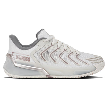 Women's Ultrashot 4 Tennis Shoes Blanc de Blanc and Rose Gold,Footwear,K-Swiss,,,Tennis Express,94437-181-1