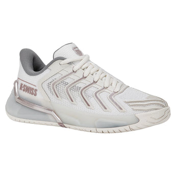 Women's Ultrashot 4 Tennis Shoes Blanc de Blanc and Rose Gold,Footwear,K-Swiss,Blanc de Blanc/Rose Gold,5,Tennis Express,94437-181