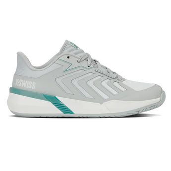 Women's Ultrashot Team 2 Tennis Shoes Glacier Gray and Bland de Blanc,Footwear,K-Swiss,,,Tennis Express,94598-091F26-1