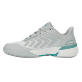 Women's Ultrashot Team 2 Tennis Shoes Glacier Gray and Bland de Blanc,Footwear,K-Swiss,,,Tennis Express,94598-091F26-2