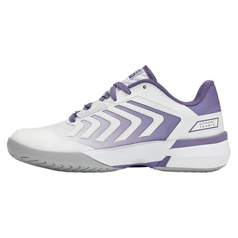 Women's Ultrashot Team 2 Tennis Shoes White and Purple Haze-Footwear-K-Swiss-94598-149-2-Tennis Express