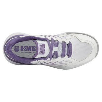 Women's Ultrashot Team 2 Tennis Shoes White and Purple Haze-Footwear-K-Swiss-94598-149-3-Tennis Express