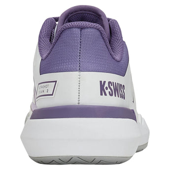 Women's Ultrashot Team 2 Tennis Shoes White and Purple Haze-Footwear-K-Swiss-94598-149-4-Tennis Express