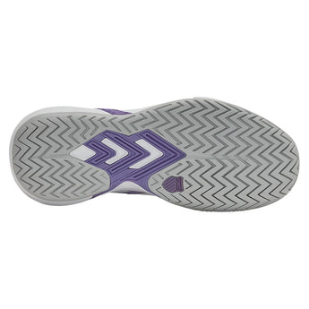 Women's Ultrashot Team 2 Tennis Shoes White and Purple Haze-Footwear-K-Swiss-94598-149-5-Tennis Express