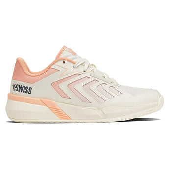 Women's Ultrashot Team 2 Tennis Shoes Egret and Peach Parfait-Footwear-K-Swiss-94598-150U26-1-Tennis Express