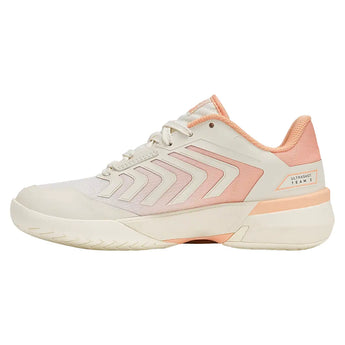 Women's Ultrashot Team 2 Tennis Shoes Egret and Peach Parfait-Footwear-K-Swiss-94598-150U26-2-Tennis Express