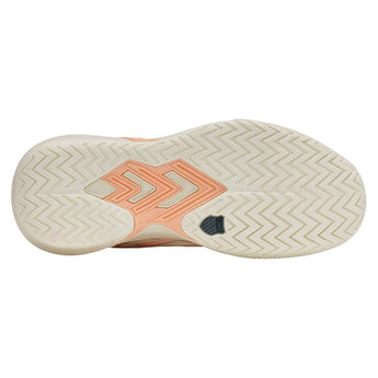 Women's Ultrashot Team 2 Tennis Shoes Egret and Peach Parfait-Footwear-K-Swiss-94598-150U26-5-Tennis Express
