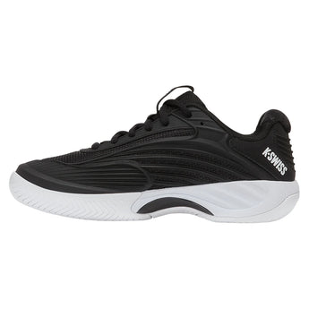 Women's Hypercourt Express 3 Tennis Shoes Black and White-Footwear-K-Swiss-94603-002-1-Tennis Express