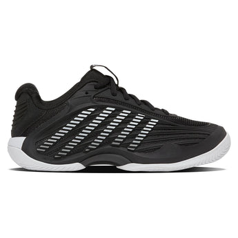 Women's Hypercourt Express 3 Tennis Shoes Black and White-Footwear-K-Swiss-94603-002-2-Tennis Express