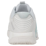 Women's Hypercourt Express 3 D Width Tennis Shoes Blanc de Blanc and Glacier Gray,Footwear,K-Swiss,,,Tennis Express,94603-110-7