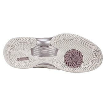 Women's Hypercourt Express 3 Tennis Shoes Blanc de Blanc and Rose Gold,Footwear,K-Swiss,,,Tennis Express,94603-118-4