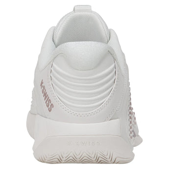 Women's Hypercourt Express 3 Tennis Shoes Blanc de Blanc and Rose Gold,Footwear,K-Swiss,,,Tennis Express,94603-118-44