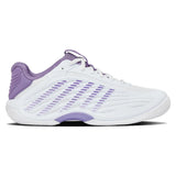 Women's Hypercourt Express 3 Tennis Shoes White and Purple Haze-Footwear-K-Swiss-94603-160-1-Tennis Express