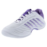 Women's Hypercourt Express 3 Tennis Shoes White and Purple Haze-Footwear-K-Swiss-94603-160S26copy-Tennis Express