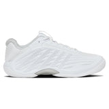 Women's Hypercourt Express 3 Tennis Shoes White and Dawn Blue-Footwear-K-Swiss-94603-162-2-Tennis Express