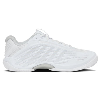 Women's Hypercourt Express 3 Tennis Shoes White and Dawn Blue-Footwear-K-Swiss-94603-162-2-Tennis Express