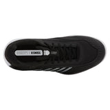 Women's CLAY Court Hypercourt Express 3 D Width Tennis Shoes Black and White, K-Swiss, Tennis Express, 94604-002F26-4