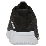 Women's CLAY Court Hypercourt Express 3 D Width Tennis Shoes Black and White, K-Swiss, Tennis Express, 94604-002F26-5